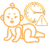 Delayed milestones (crawling, walking, talking)</p>
<p>