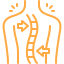 Spinal deformities in advanced cases